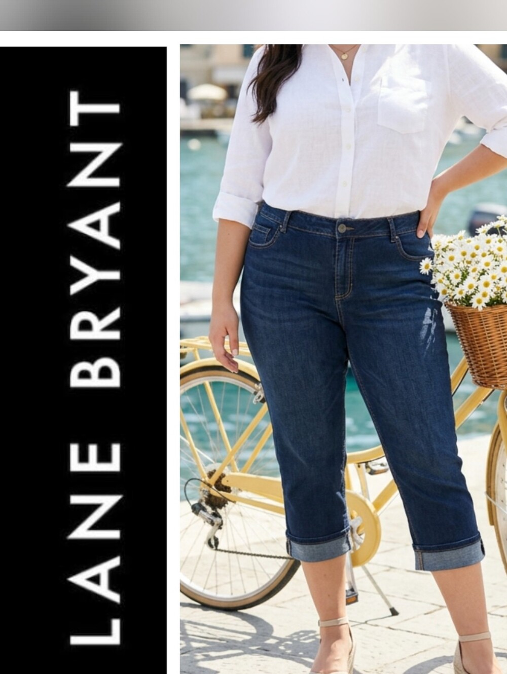 Lane Bryant Crop Genius Fit Jeans